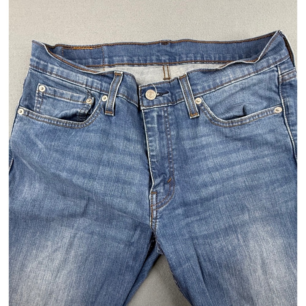 Levi's 511 Slim Fit Jeans Mens 33x30‎ Blue Denim Medium Wash 5-Pocket Zip Fly - Picture 3 of 10